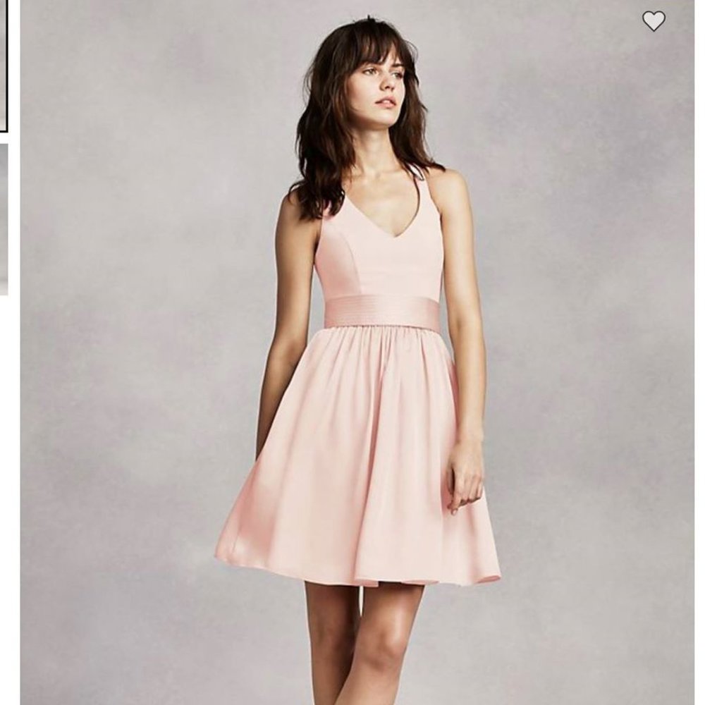 David's Bridal Bridesmaid Dress (Size 8)